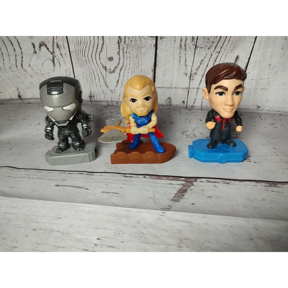Marvel's (2020) McDonald's Toy Action Figure Ieon Man Thor DRUIG (Loose)